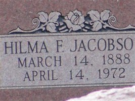 Hilma F Jacobson Hilma F Jacobson