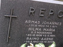 Hilma Maria Nousiainen Repo