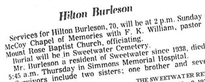 Hilton Burleson