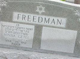 Hinda "Ida" Getel Freedman