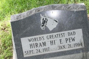 Hiram E "Hi" Pew