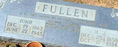 Hiram Jackson Fullen Hiram Jackson Fullen