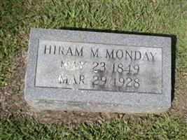 Hiram M Monday