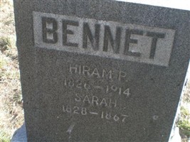 Hiram P Bennet Hiram P Bennet