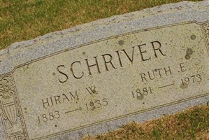Hiram W SCHRIVER Hiram W SCHRIVER