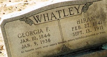 Hiram Whatley Hiram Whatley