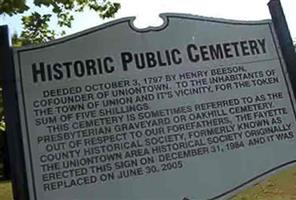 Historic Presbyterian Public Cemtery