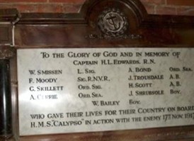 HMS Calypso Memorial