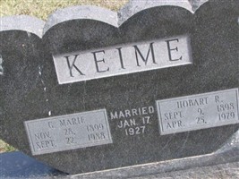 Hobert R Keime Hobert R Keime