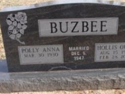 Hollis Owen Buzbee Hollis Owen Buzbee