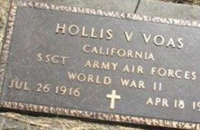 Hollis V Voas Hollis V Voas