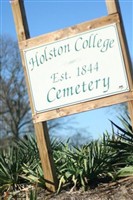 Holston College Cemetery Holston College Cemetery