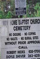 New Home Baptist Church Cemetery
