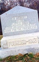 Home of the Friendless Memorial Marker