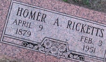 Homer A. Ricketts Homer A. Ricketts