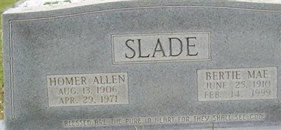 Homer Allen Slade