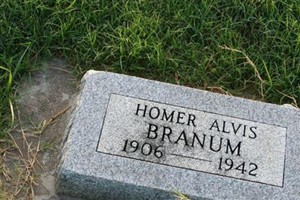 Homer Alvis Branum Homer Alvis Branum