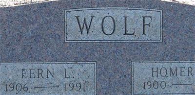 Homer F Wolf