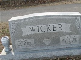 Homer G. Wicker Homer G. Wicker