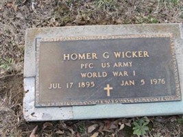 Homer G. Wicker Homer G. Wicker