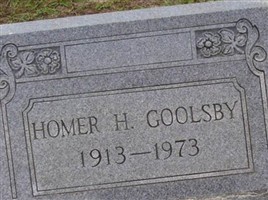 Homer H Goolsby Homer H Goolsby