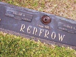 Homer Lee Renfrow, Sr Homer Lee Renfrow, Sr