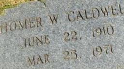 Homer W. Caldwell Homer W. Caldwell