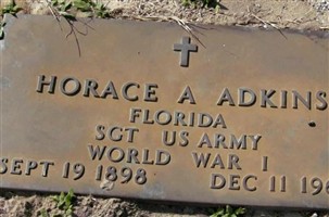 Horace A. Adkins Horace A. Adkins