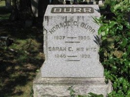 Horace C Burr Horace C Burr
