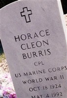 Horace Cleon Burris Horace Cleon Burris