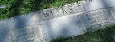 Horace D "Shorty" Weeks
