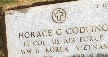Horace G Codling Horace G Codling