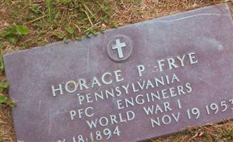 Horace P Frye