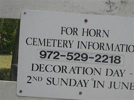 Horn Cemetery