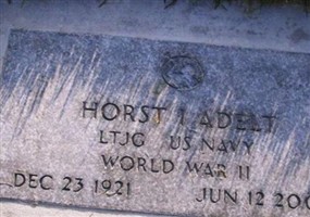 Horst Irving Adelt Horst Irving Adelt