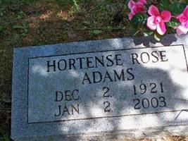 Hortence Rose Jackson Adams