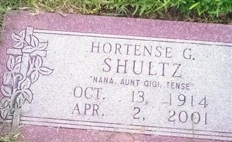 Hortense Garcia Shultz Hortense Garcia Shultz