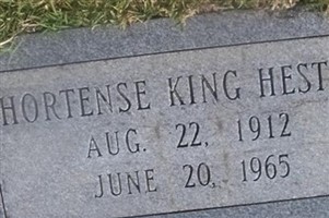 Hortense King Hester