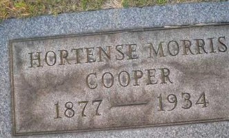 Hortense Morris Cooper Hortense Morris Cooper