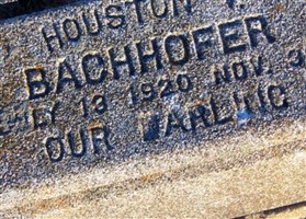 Houston V. Bachhofer