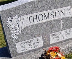Howard B. Thomson Howard B. Thomson