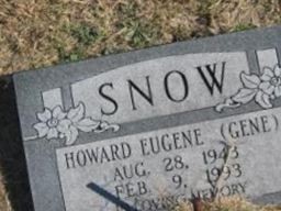 Howard Eugene "Gene" Snow