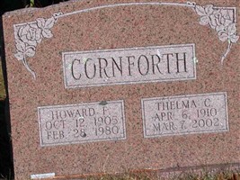 Howard F Cornforth Howard F Cornforth