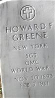Howard F Greene