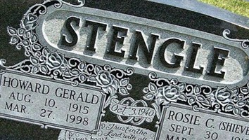 Howard Gerald Stengle Howard Gerald Stengle