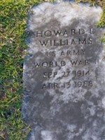 Howard L. "Pop" Williams Howard L. "Pop" Williams