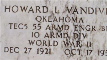 Howard L. Vandiver Howard L. Vandiver