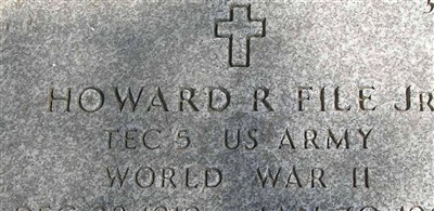Howard R File, Jr Howard R File, Jr