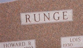 Howard R. Runge