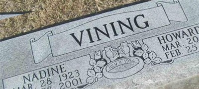 Howard R. Vining Howard R. Vining